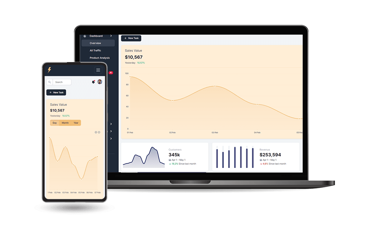 Volt Dashboard PRO - Starter generated by AppSeed.