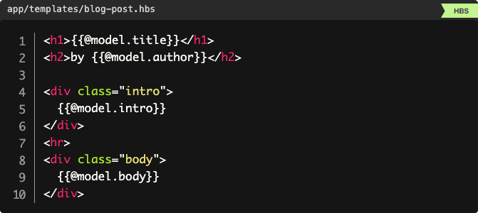 example of the above code sample