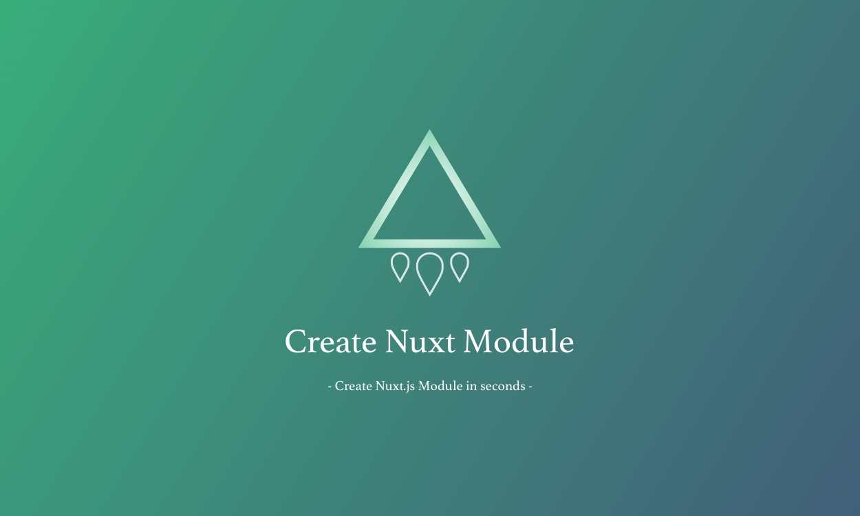 create-nuxt-module