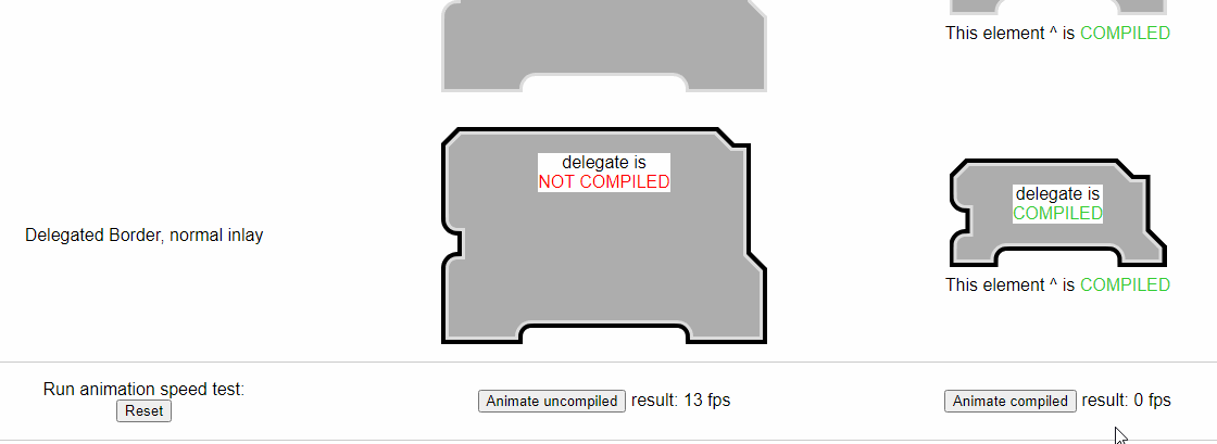 Compiled Animation Speed Gains