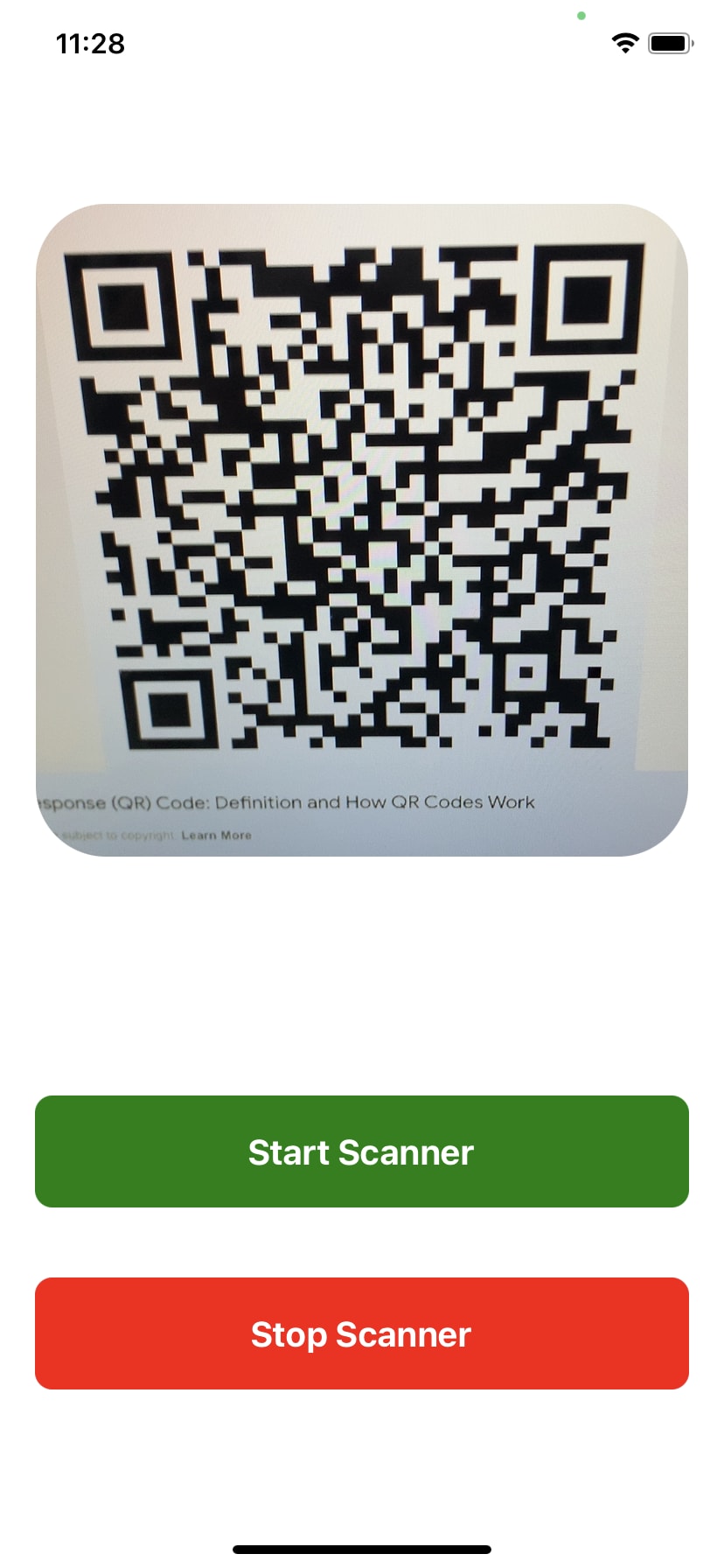 reactnativeqrbarcodescanner npm package Snyk