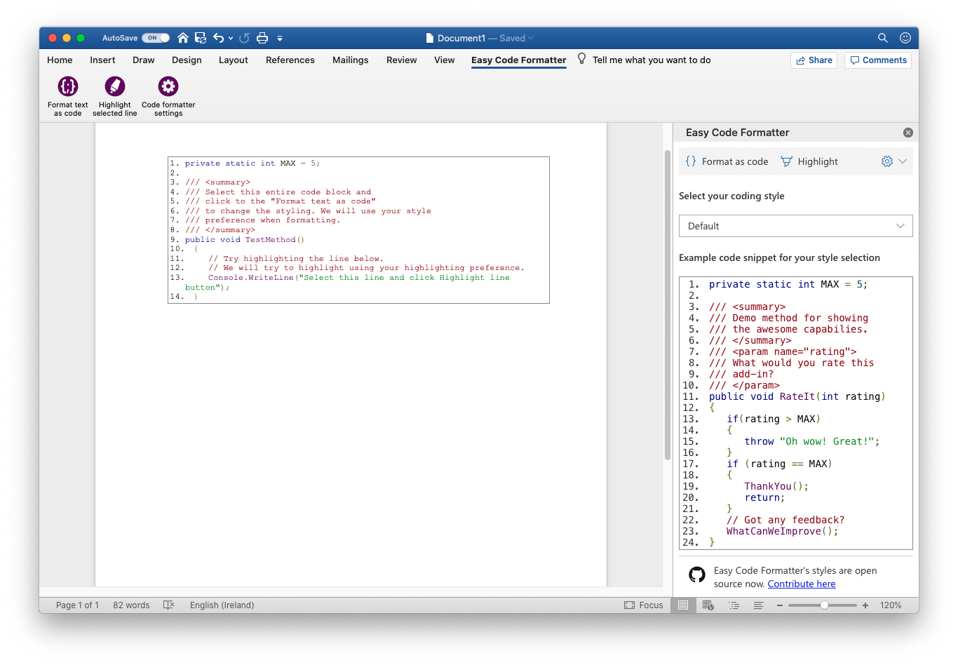 easy-code-formatter-styles-npm-package-snyk