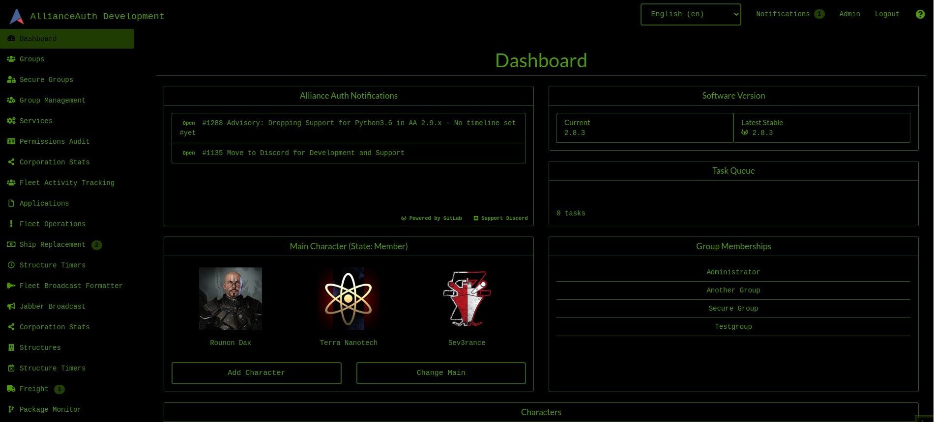 AA Theme: Console