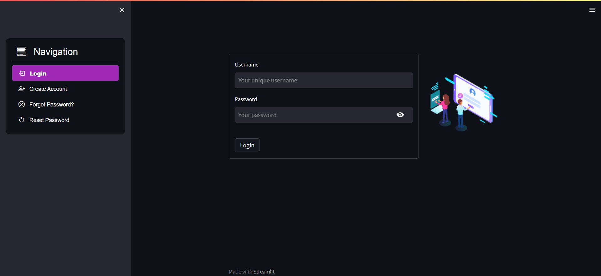 streamlit-login-auth-ui - Python package | Snyk