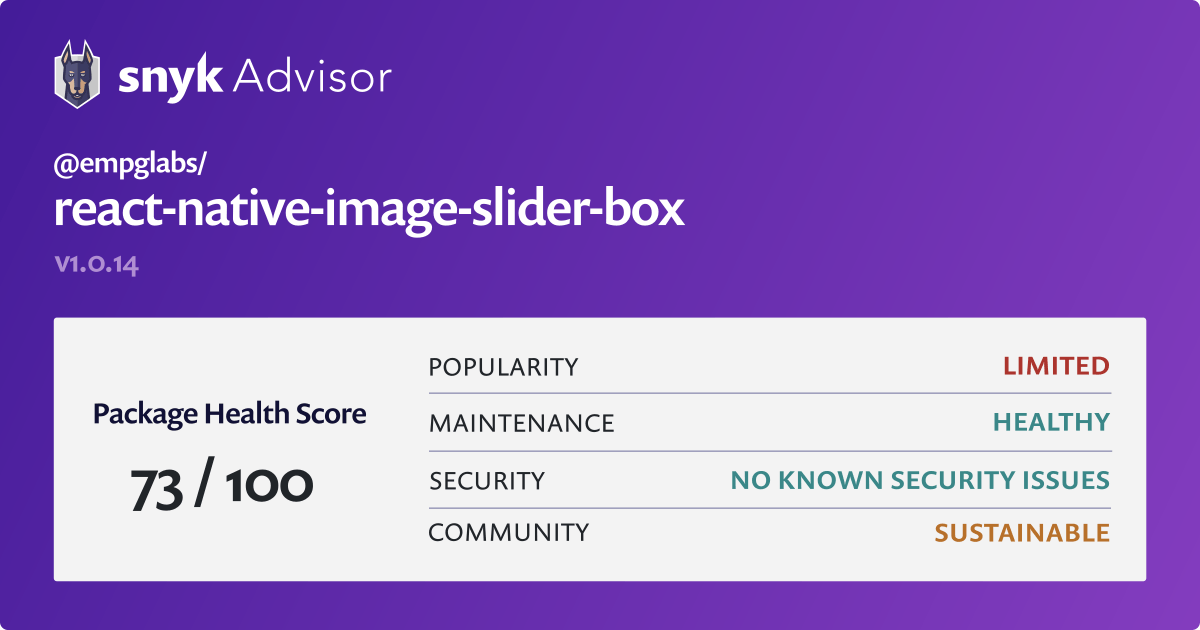 empglabs-react-native-image-slider-box-npm-package-snyk