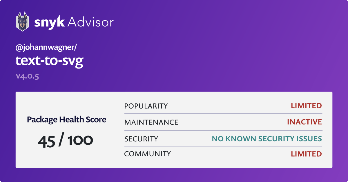 johannwagner-text-to-svg-npm-package-snyk