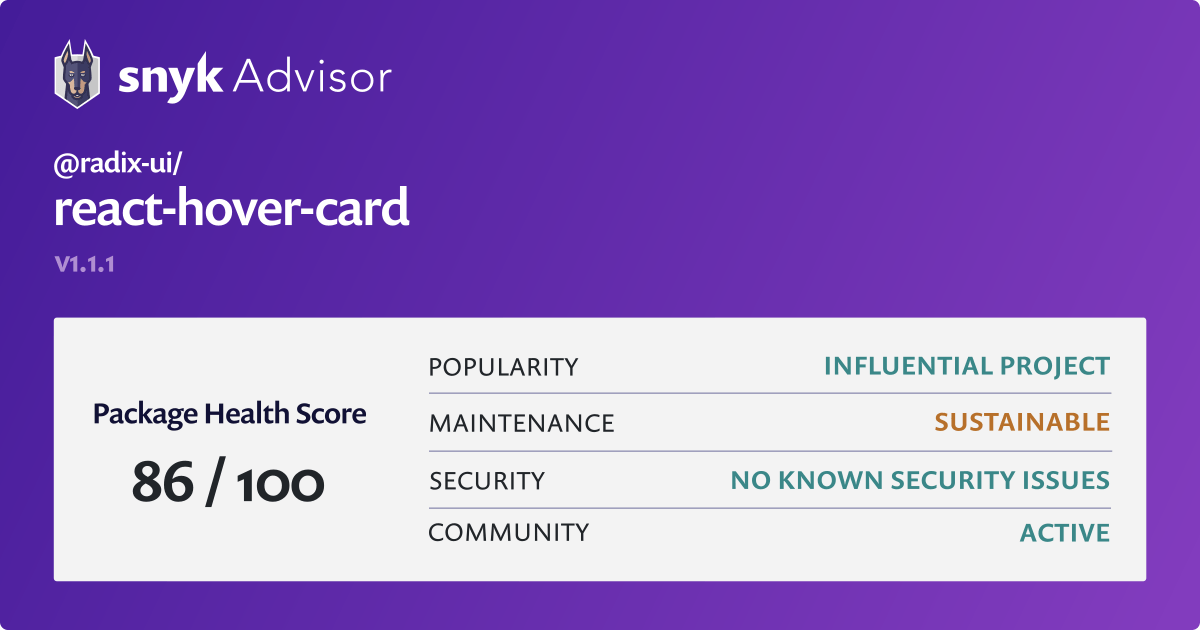 radix-ui-react-hover-card-npm-package-snyk