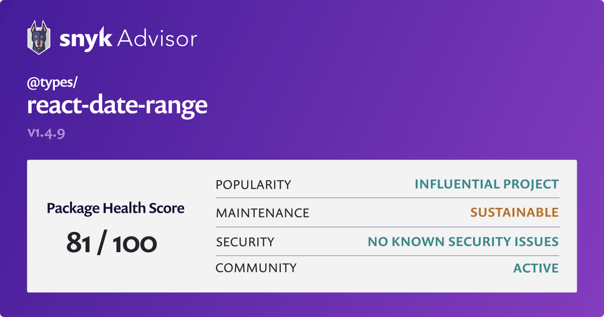 types-react-date-range-npm-package-snyk