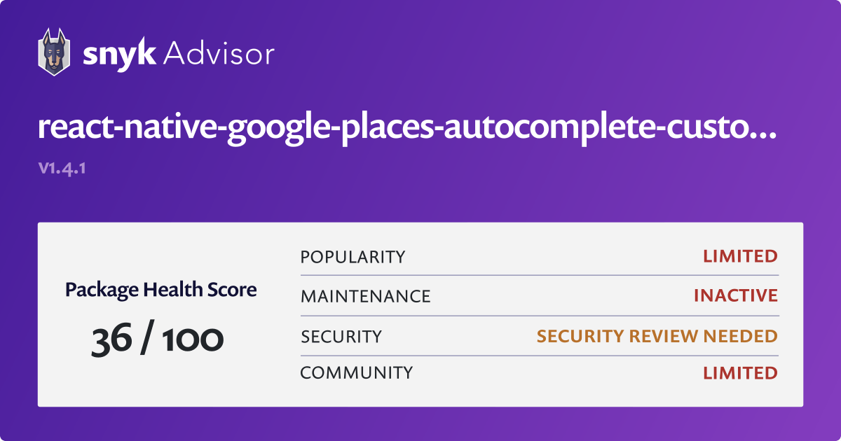 react-native-google-places-autocomplete-custom-textinput-npm-package