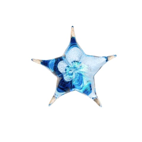 Crystal Ashes Starfish Keepsakes incl 2 teaspoons ashes all syles