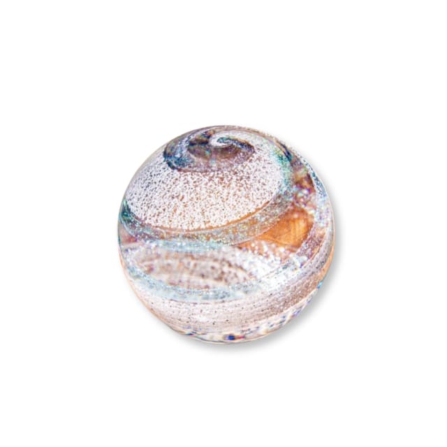CRYSTAL ASHES ORB KEEPSAKES INCL 2 TEASPOONS ASHES ALL STYLES