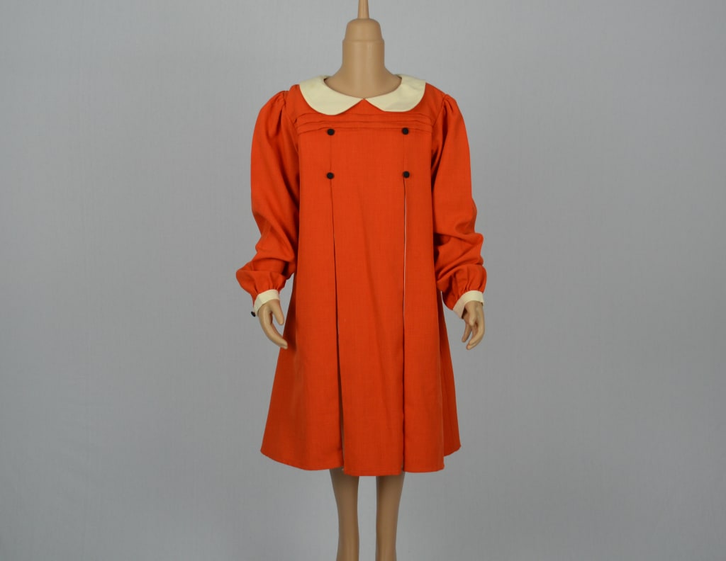 1920s-1940s Young Child's Colourful Dress