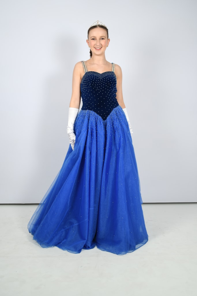 Anastasia Blue Ballgown