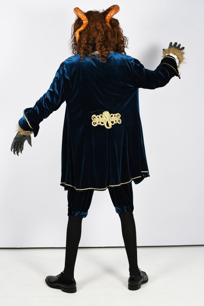 The Beast Velvet Frock Coat