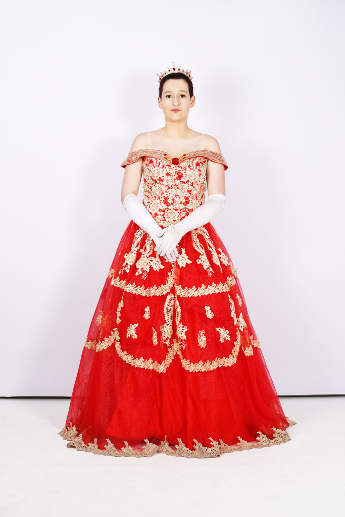 Red Ballgown Anastasia