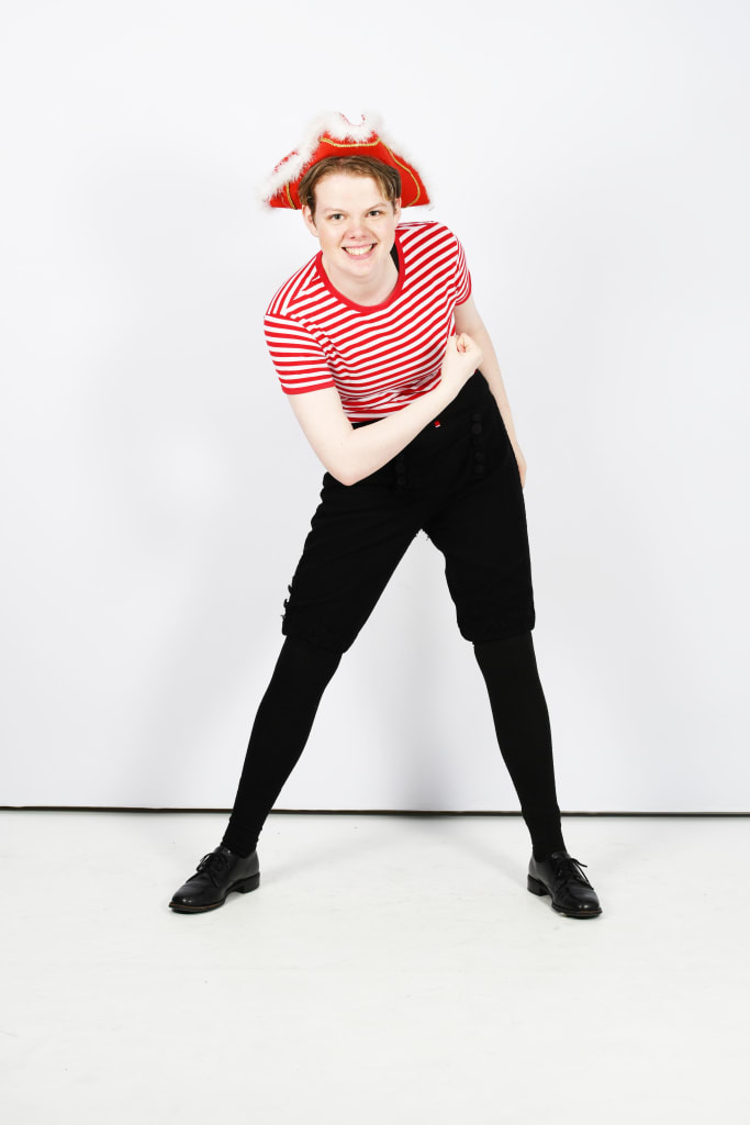 Red and White Sailor or Pirate