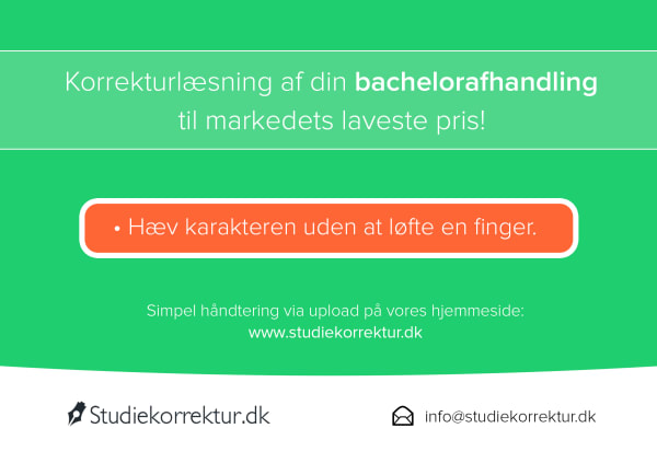 Billig korrektur hos Studiekorrektur
