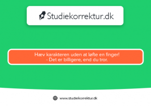 Korrektur med hurtig levering