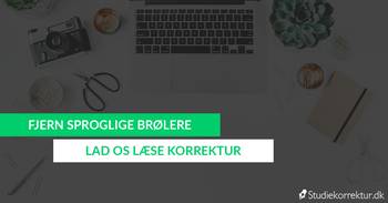 God pris på korrektur hos Studiekorrektur.dk