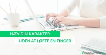 God pris på korrekturlæsning af et speciale skrevet på dansk - hos Studiekorrektur.dk