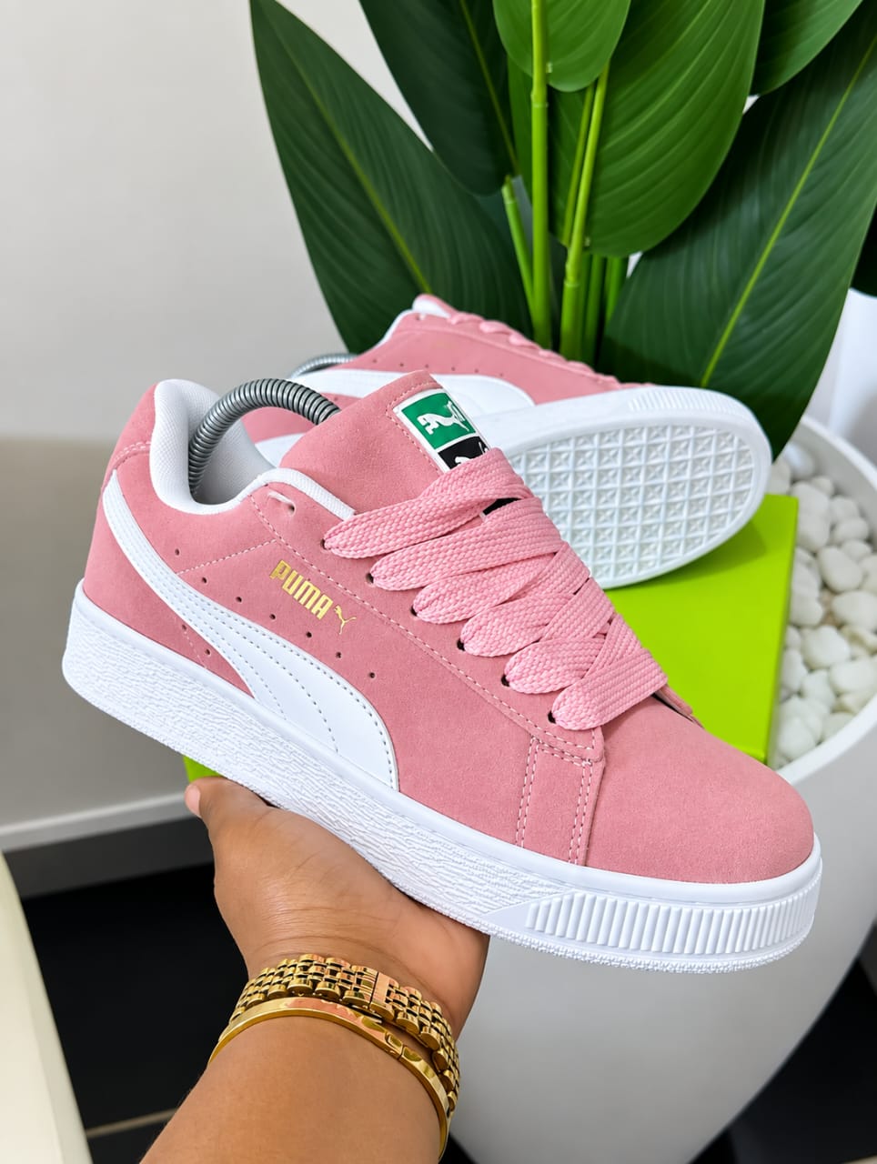 Women's Suede-Look Platform Sneakers
