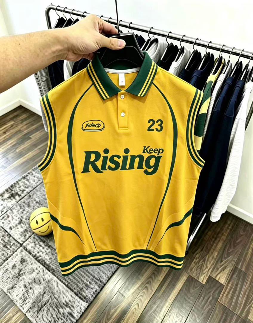 Men's Sleeveless Polo Shirt