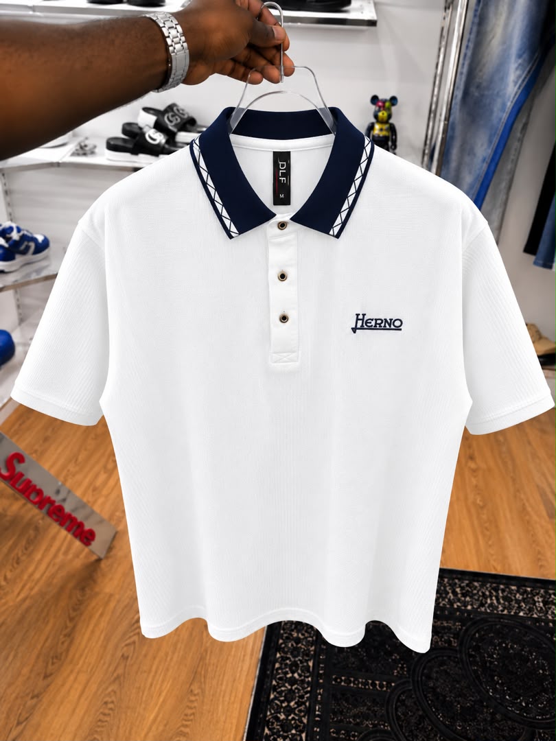Men's Zip-Neck Polo Shirt