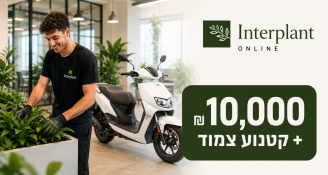 Job image for שכר מעולה ואופנוע עלינו! דרושים עובדי תחזוקה לצמחייה! 