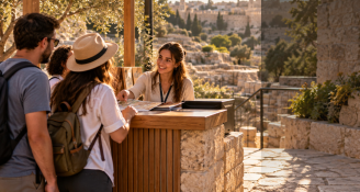 Job image for לגן לאומי עיר דוד בירושלים דרושים/ות נציגי/ות קבלת קהל!