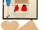 The Strapless Panty is held in place by a washable and reusable silicone gel adhesive across top front and top back of the panty.  A storage liner is supplied to protect the adhesive while the panty is not being worn. Wear underneath form fitting dresses, slinky gowns, and yes even you carnival costumes.  The Strapless Panty not only solves the pesky panty line problem, it is also extremely comfortable!