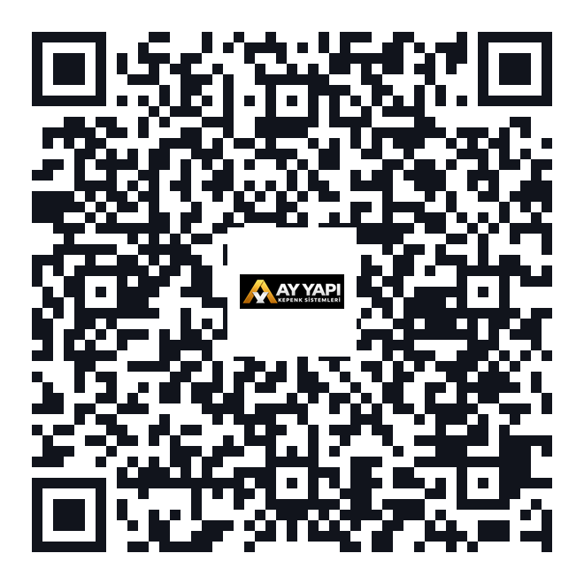 Yana Kayar Bahçe Kapısı QR