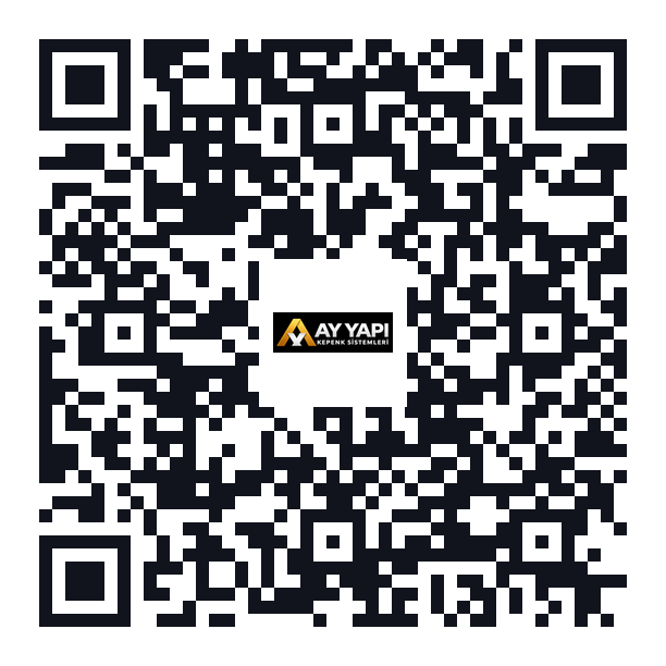 Şeffaf Kepenk QR