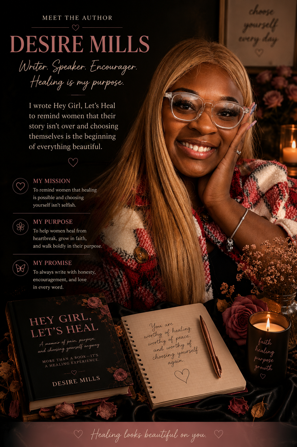 Meet the Author - Desire Mills