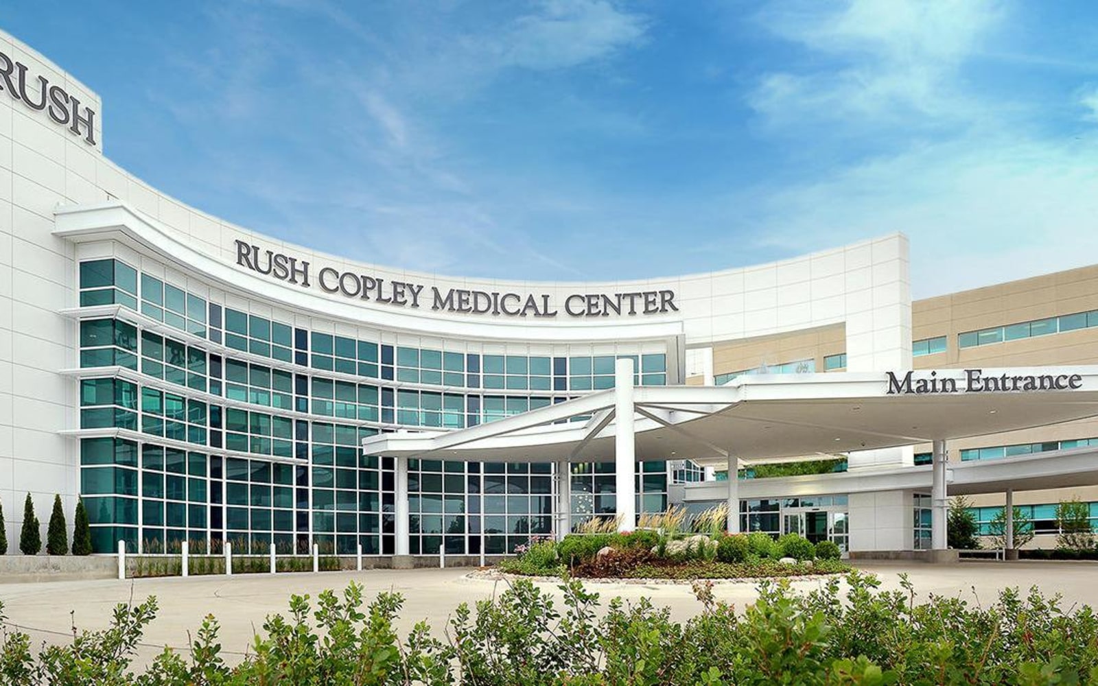 A photo of Rush Copley Medical Center