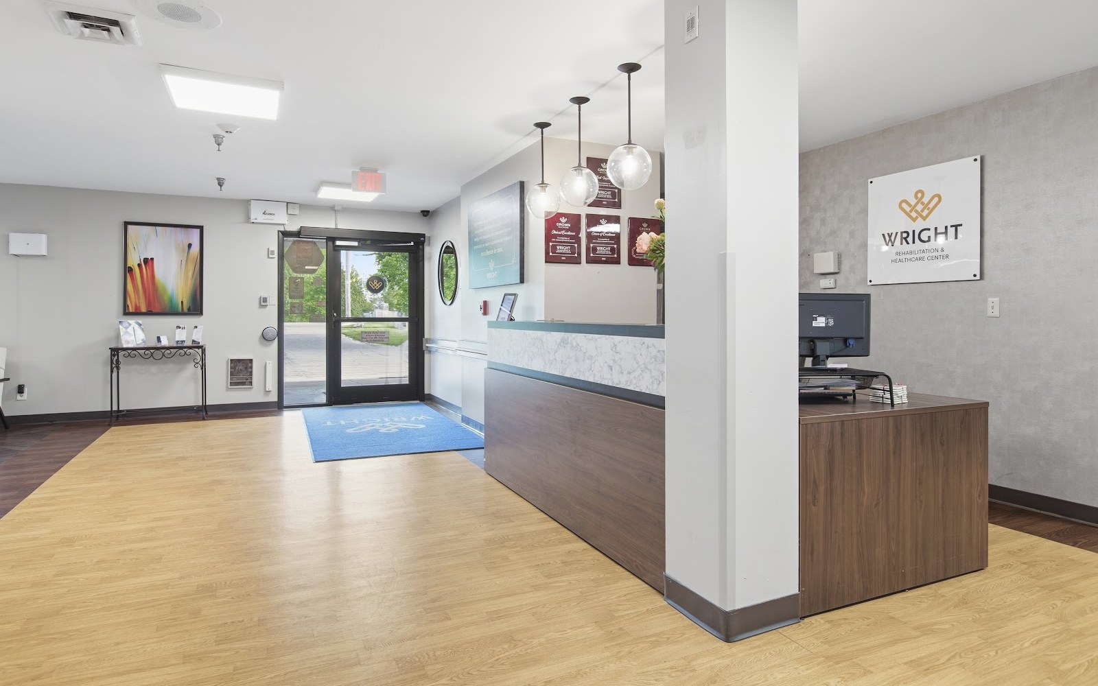 Wright Rehabilitation and Healthcare Center workplace