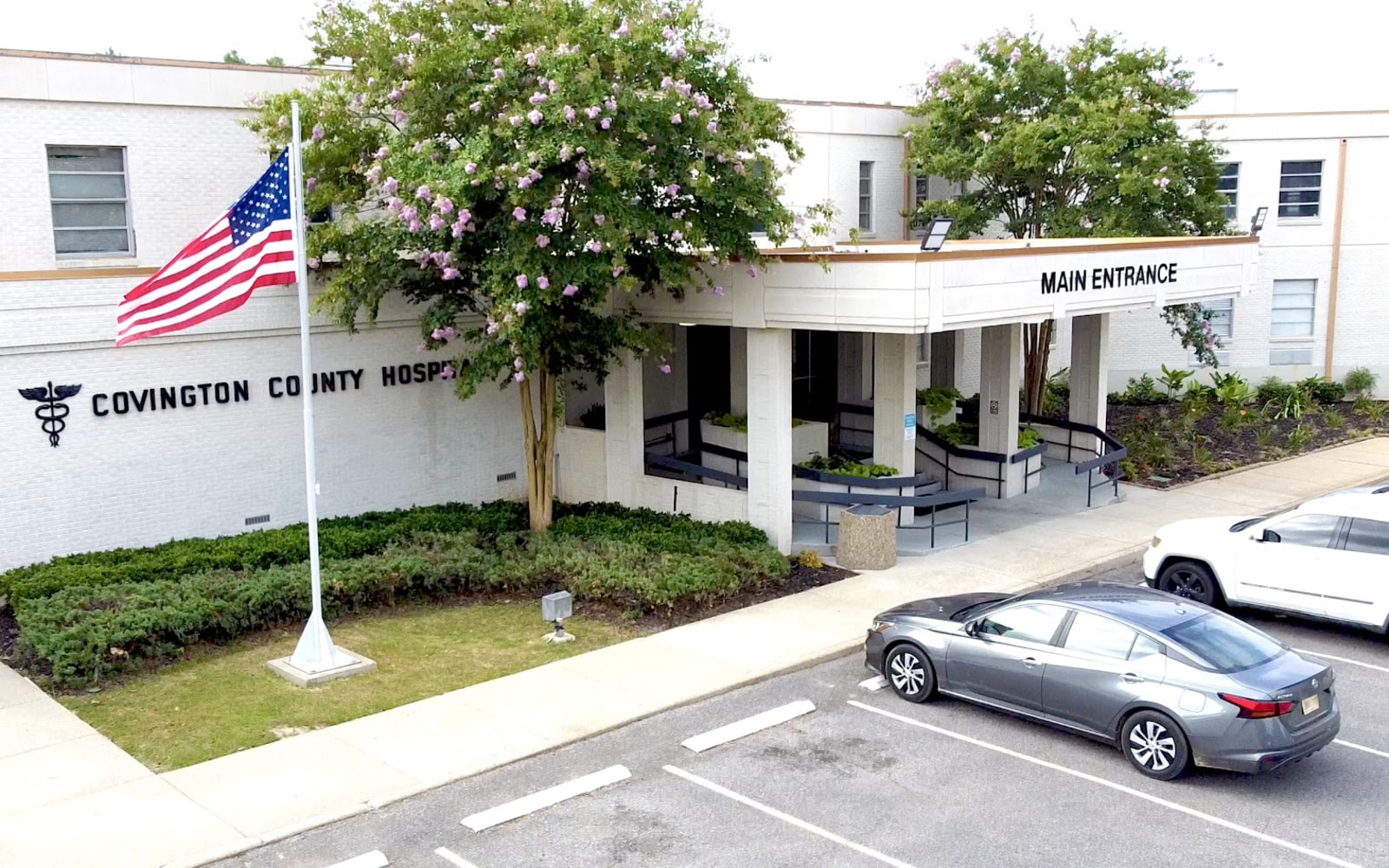A photo of Covington County Hospital