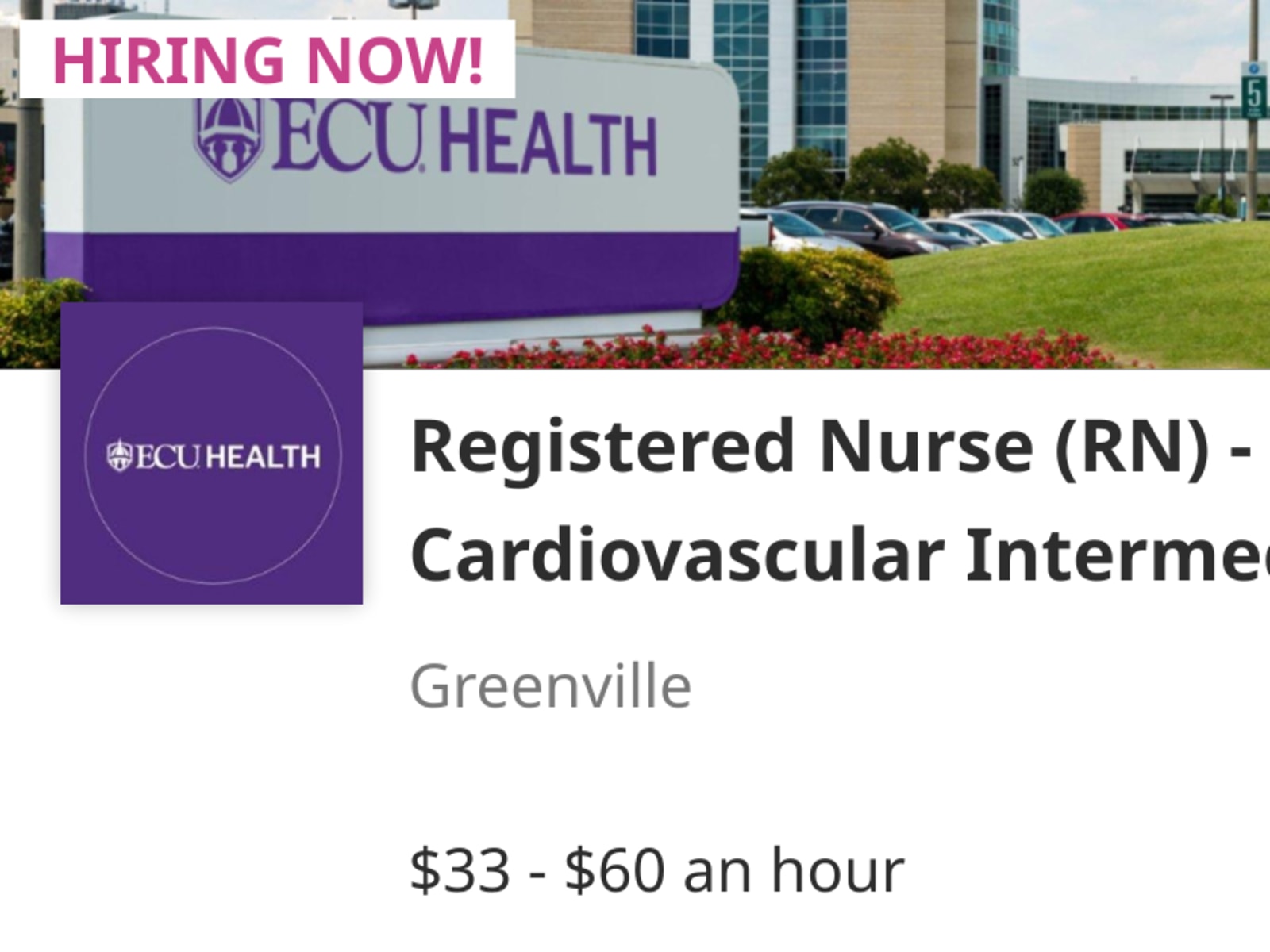 ECU Health photo