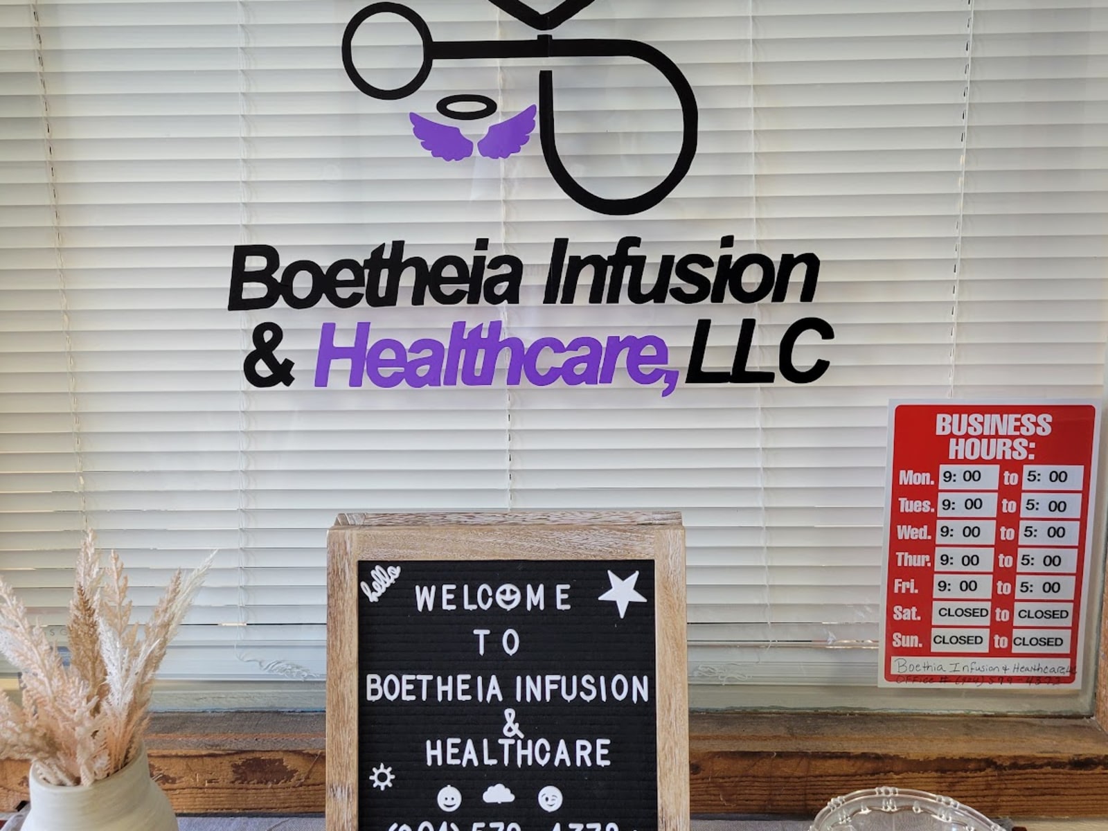 Boetheia Infusions & Healthcare workplace