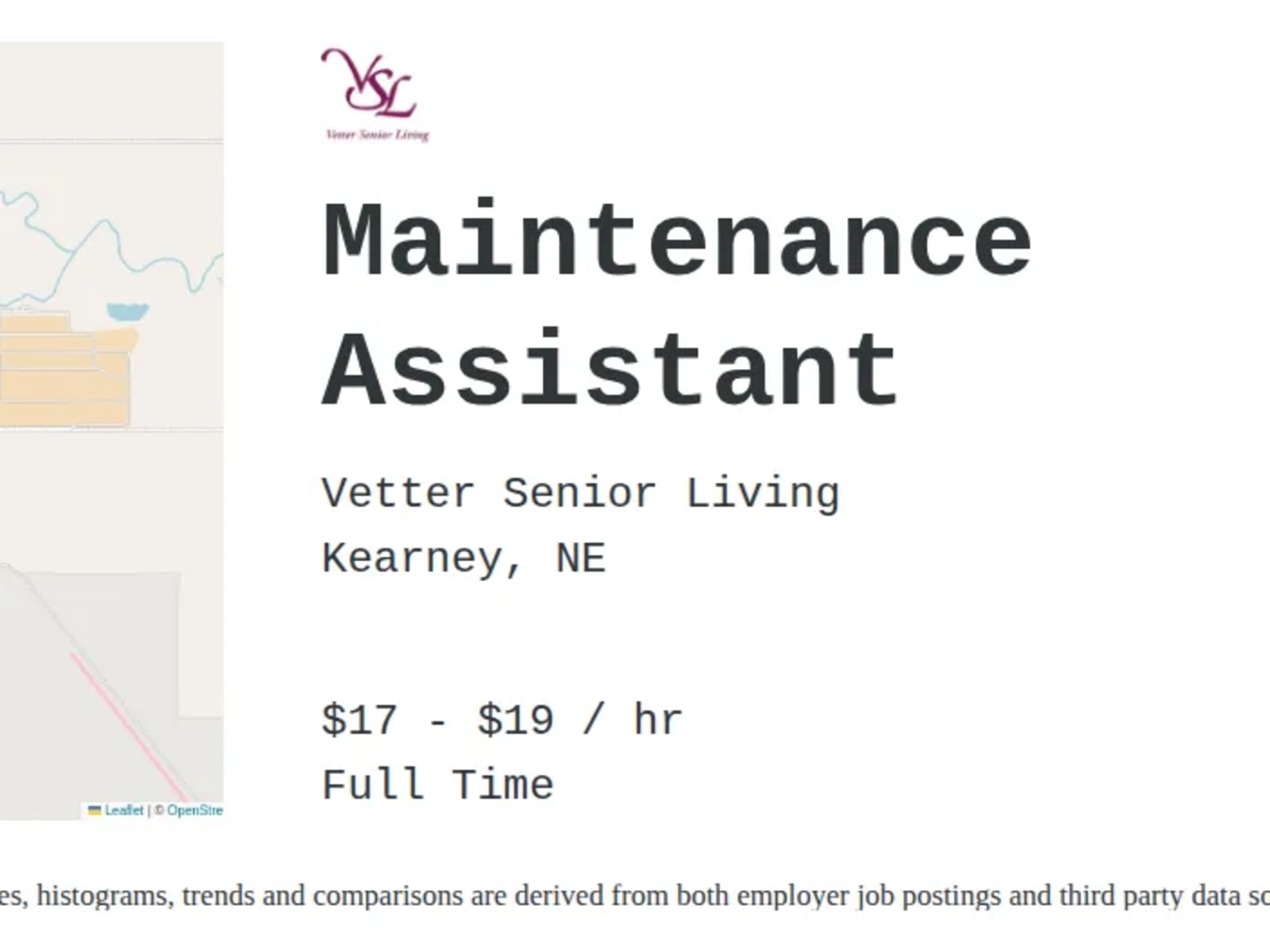 Vetter Senior Living workplace