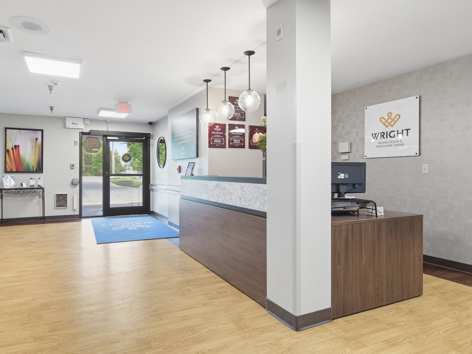 Wright Rehabilitation and Healthcare Center workplace
