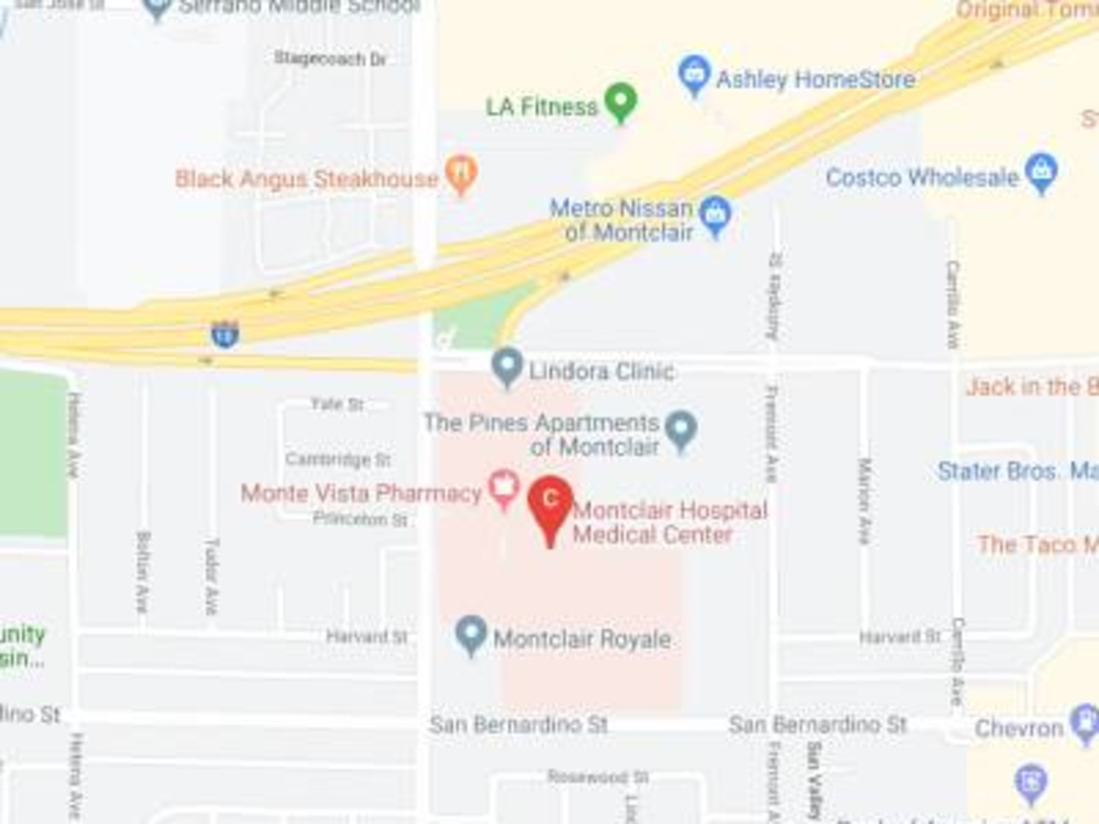 Montclair Hospital Medical Center workplace