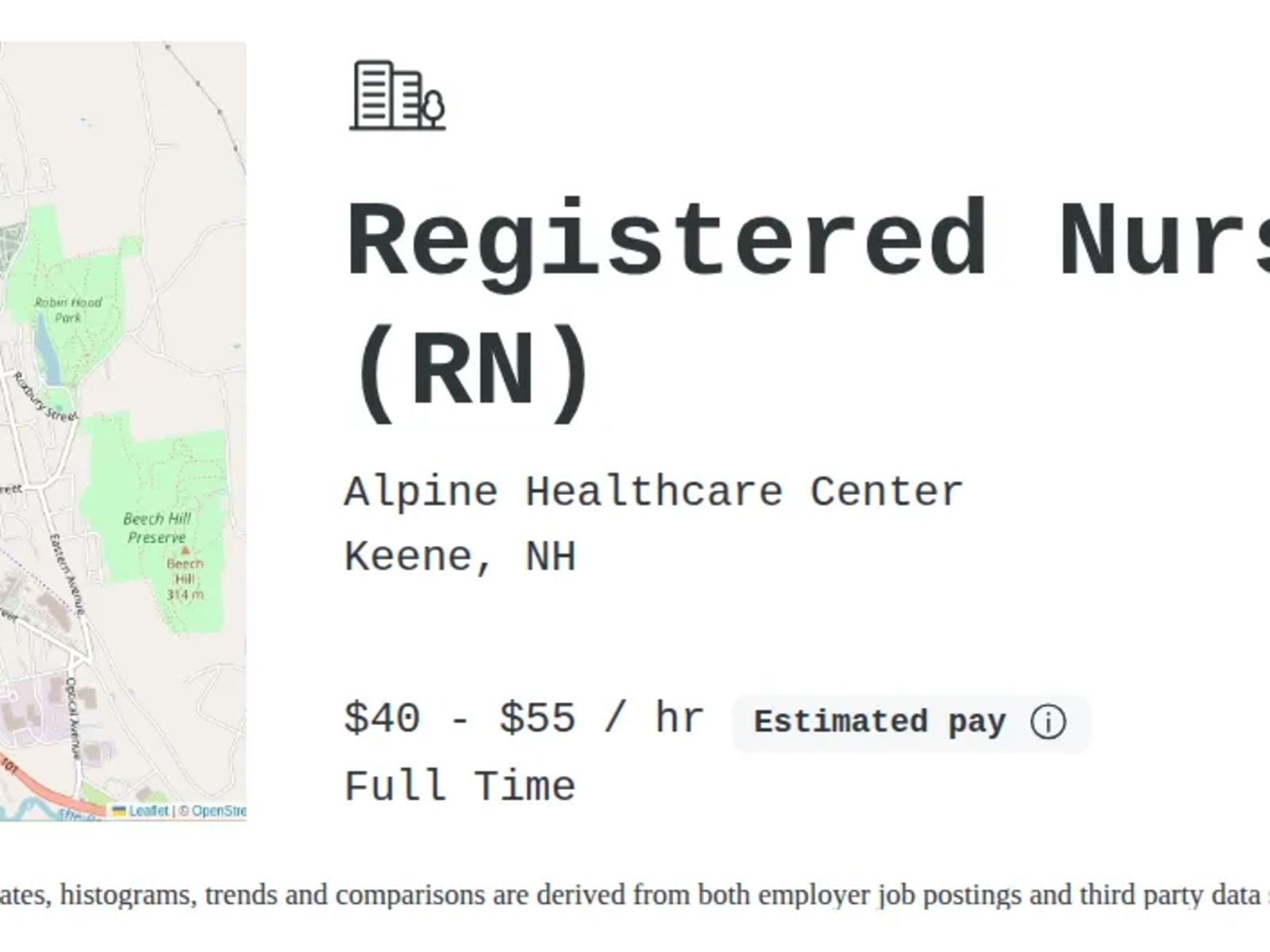 Alpine Healthcare Center workplace