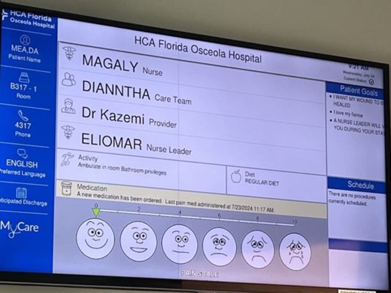HCA Florida Osceola Hospital workplace