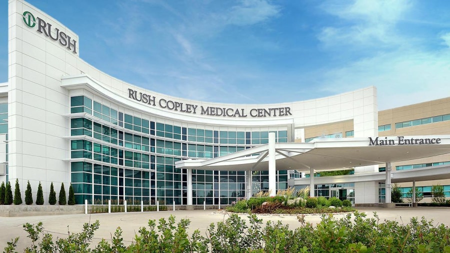 A photo of Rush Copley Medical Center