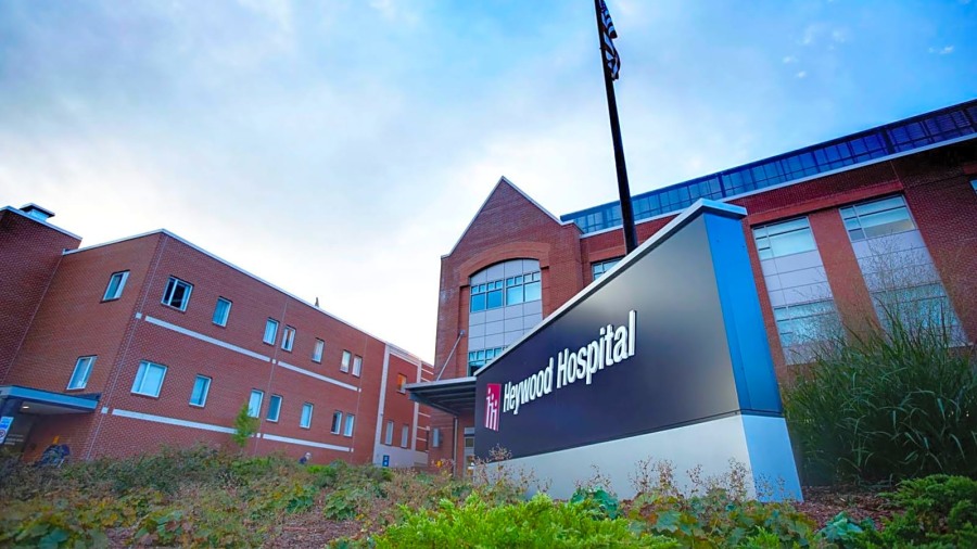 Heywood Hospital workplace