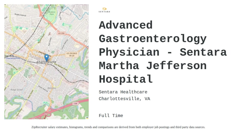A photo of Martha Jefferson Hospital