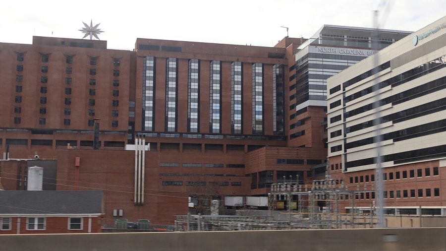 A photo of North Carolina Baptist Hospital