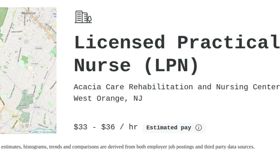 A photo of Acacia Care Rehabilitation and Nursing Center