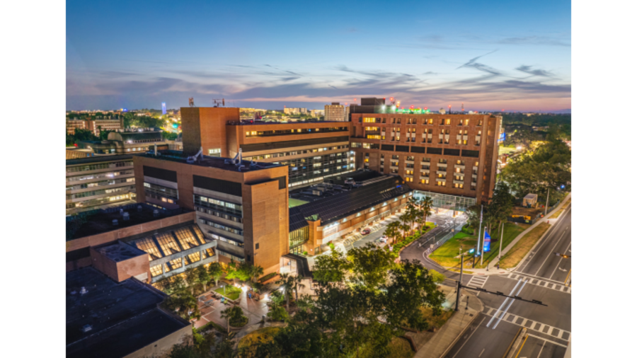 A photo of UF Health Shands Hospital