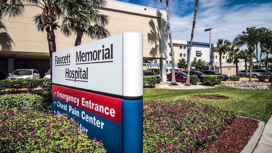 A photo of HCA Florida Fawcett Hospital